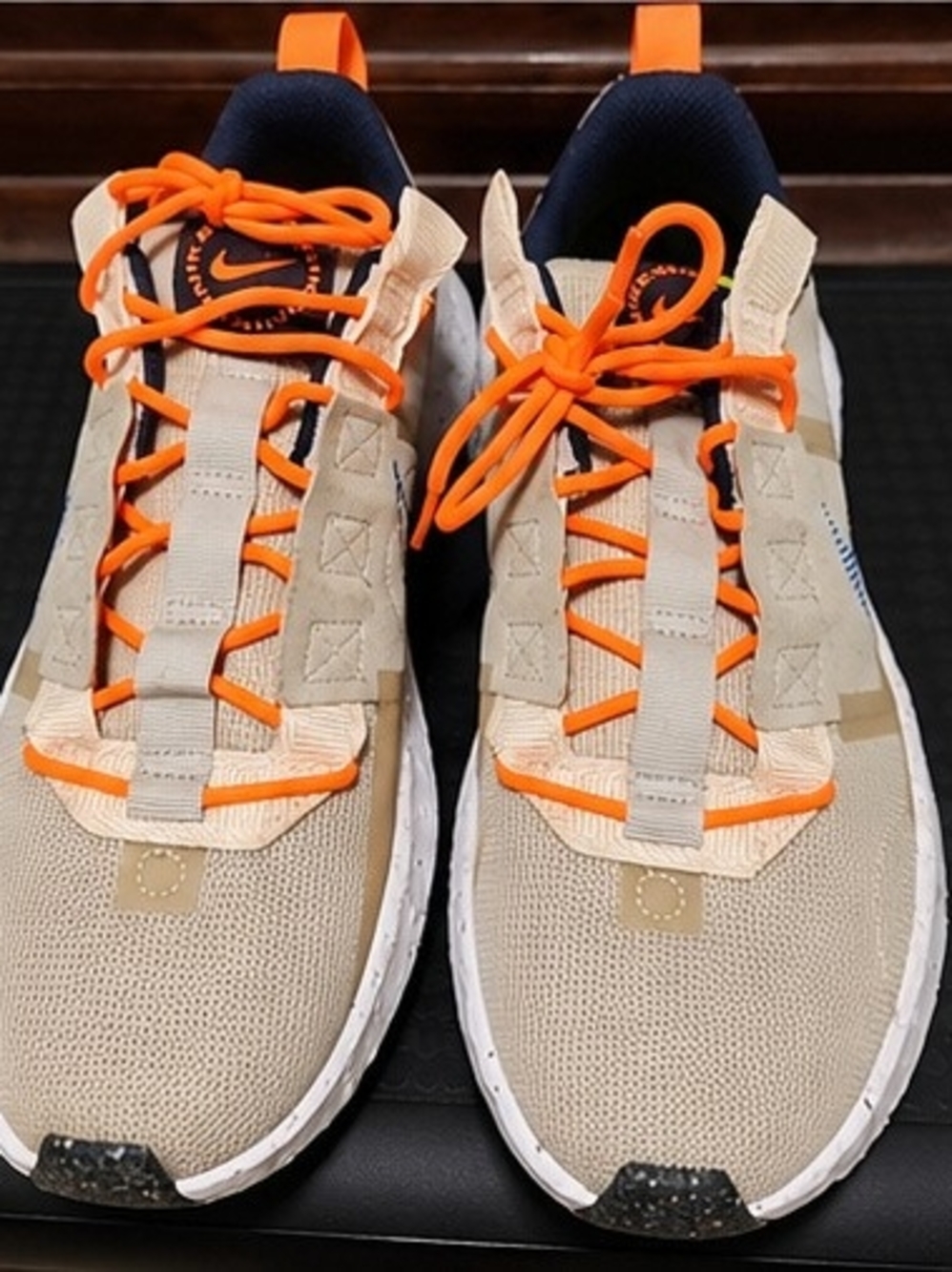 Nike Crater Impact Women's Sneakers Size 11 Light Bone Orange